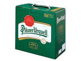 Pilsner Urquell светлое пиво 8 х 0,5 л